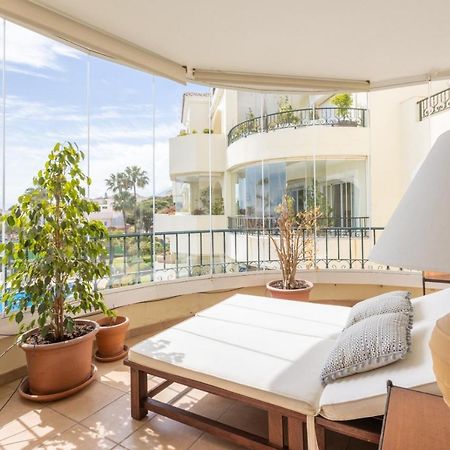 Homeforguest Front Line Beach Apartment In Hacienda Playa Marbella Esterno foto