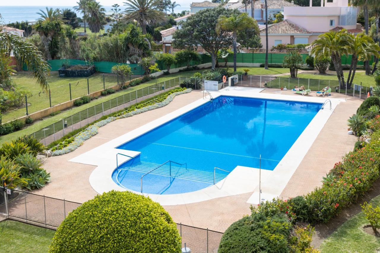 Homeforguest Front Line Beach Apartment In Hacienda Playa Marbella Esterno foto