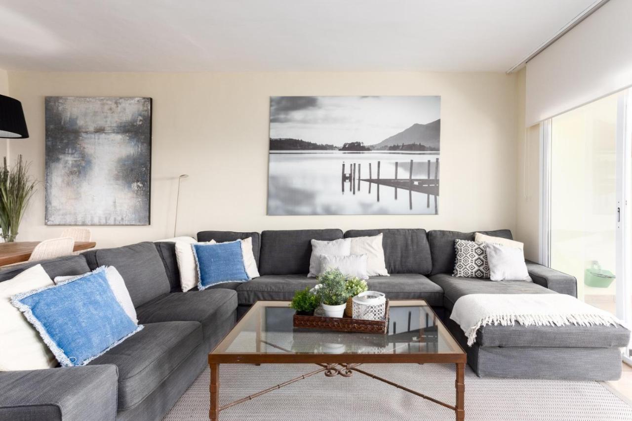 Homeforguest Front Line Beach Apartment In Hacienda Playa Marbella Esterno foto