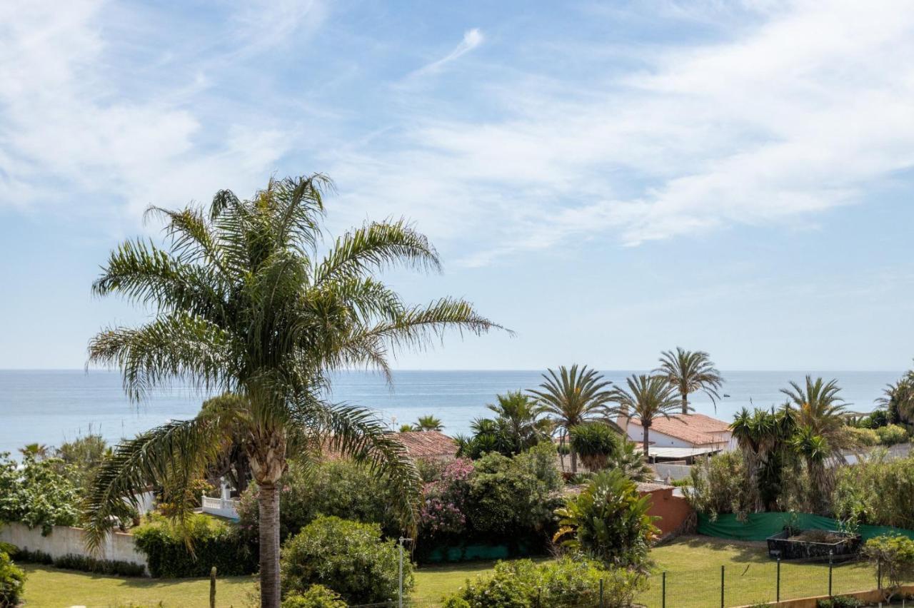 Homeforguest Front Line Beach Apartment In Hacienda Playa Marbella Esterno foto